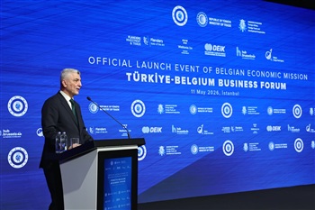 Ticaret Bakanı Ömer Bolat, Türkiye-Belçika İş Forumu'nda Konuştu